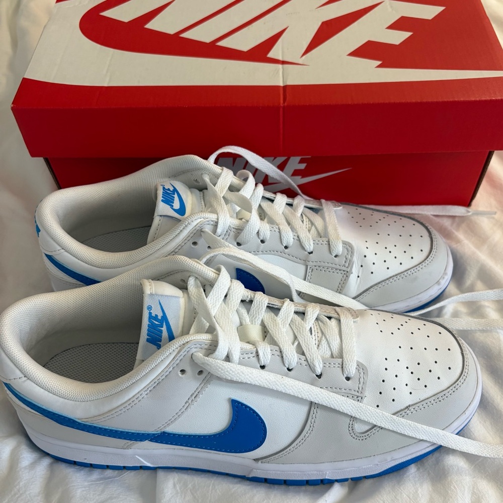 Men’s 9.5 Nike Dunk Low Retro - Photo Blue